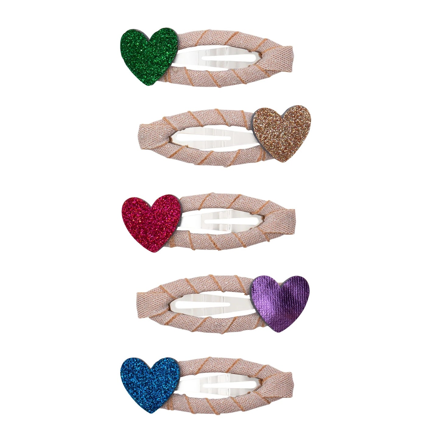 Jazzy Heart Mini Clips