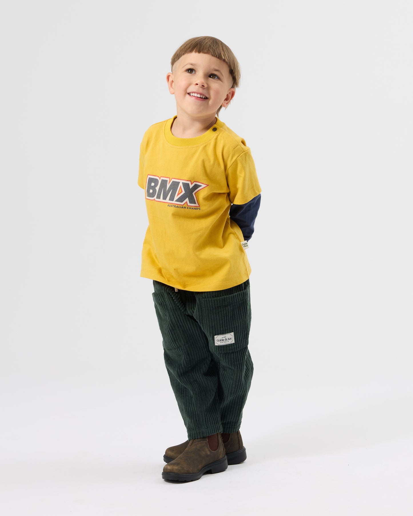 Kit Corduroy Pocket Pants / Moss
