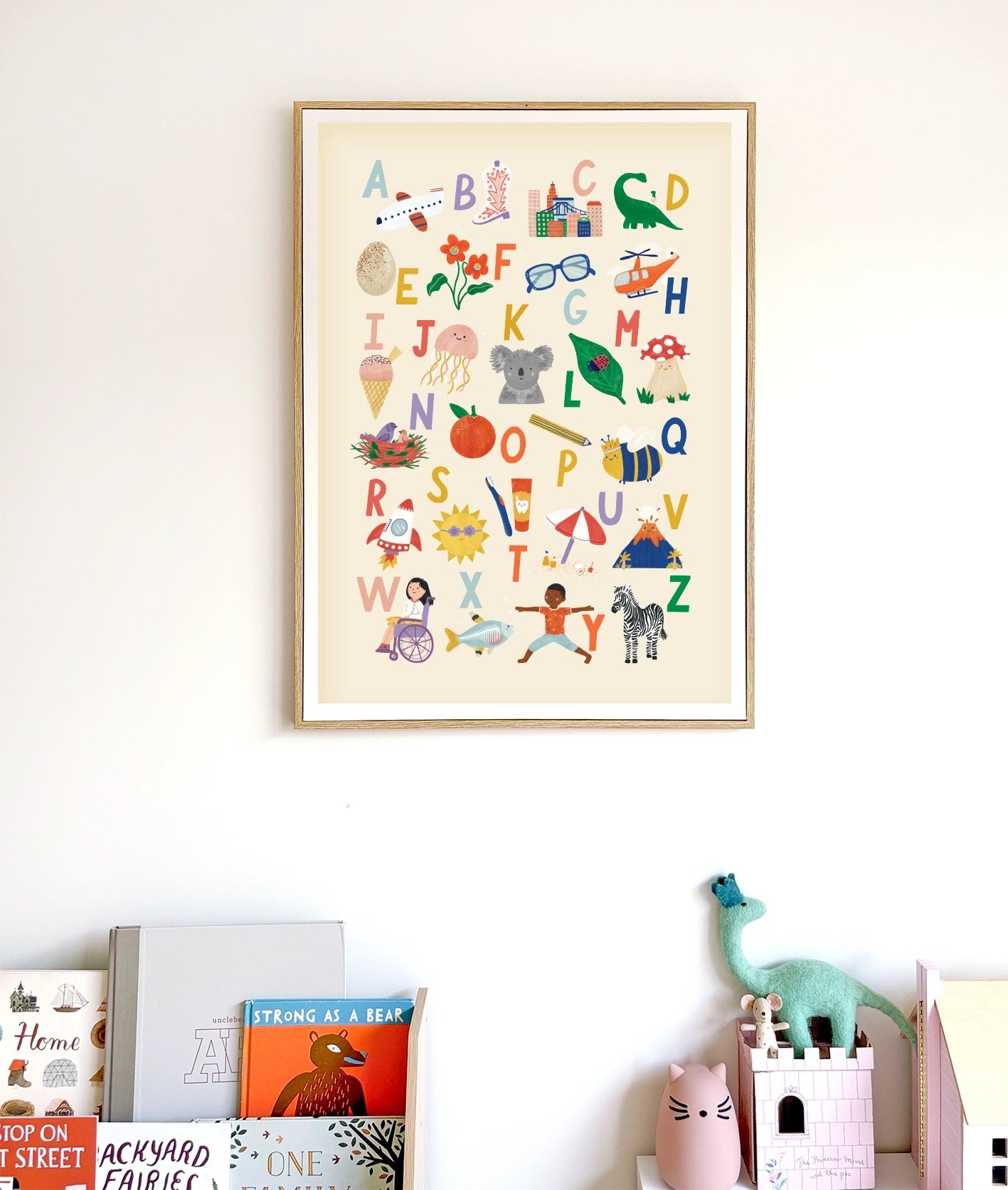 Alphabet Art Print