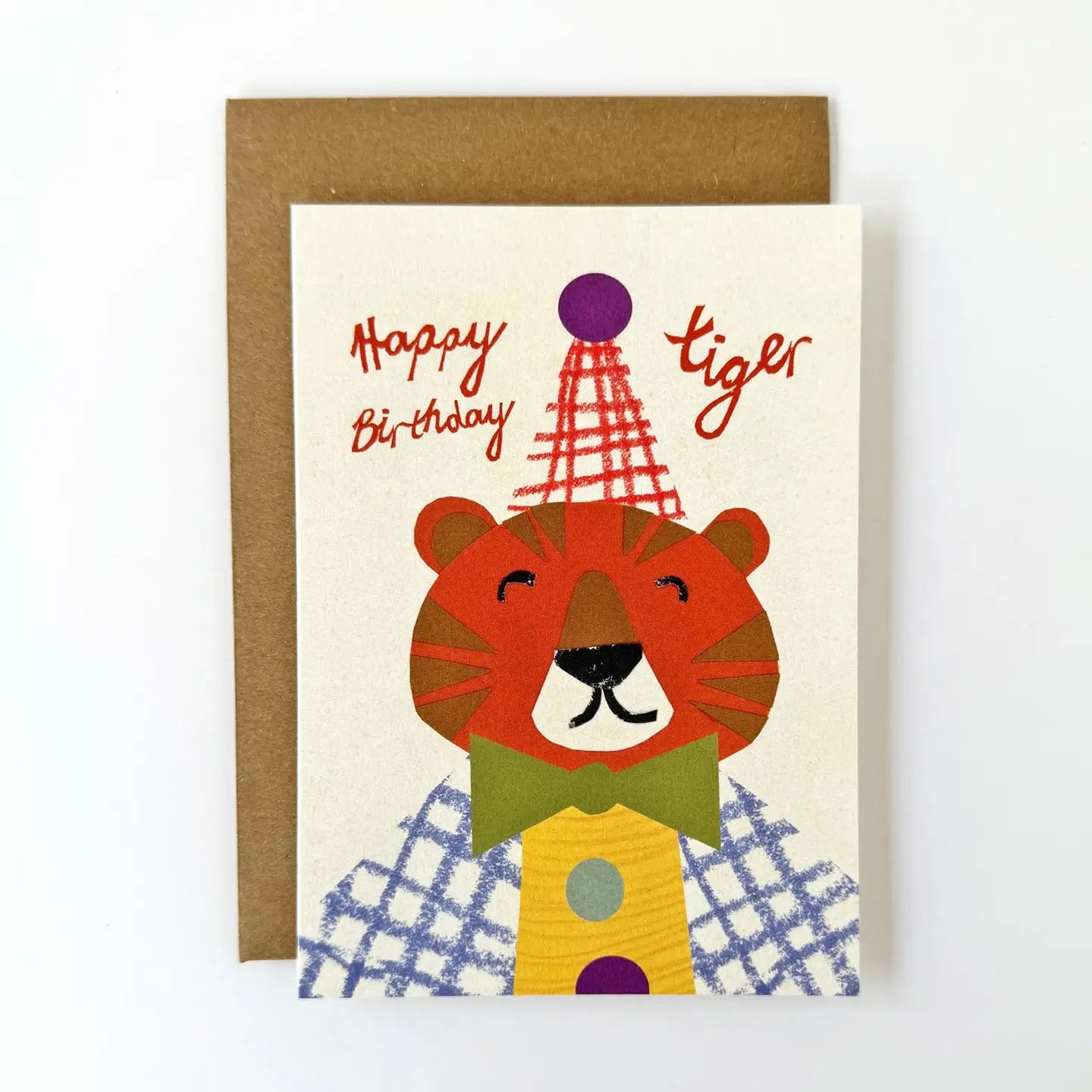 Happy Birthday Tiger Greeting Card