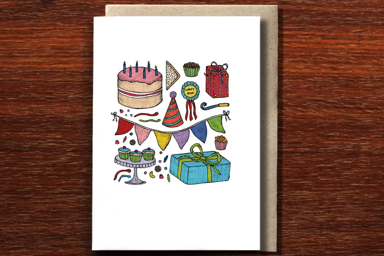 Greeting Card / Birthday Party Time