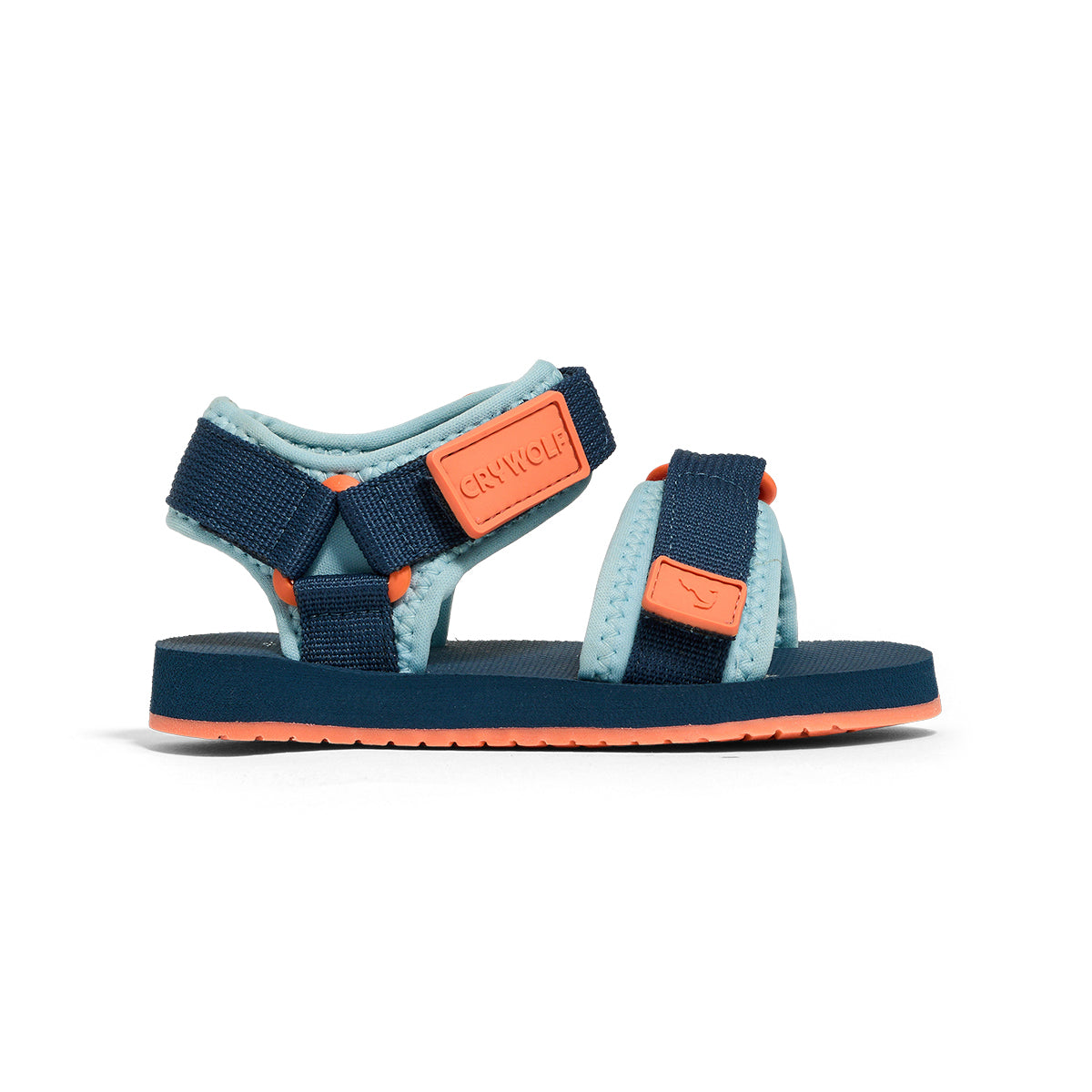 Navy Pop Beach Sandals