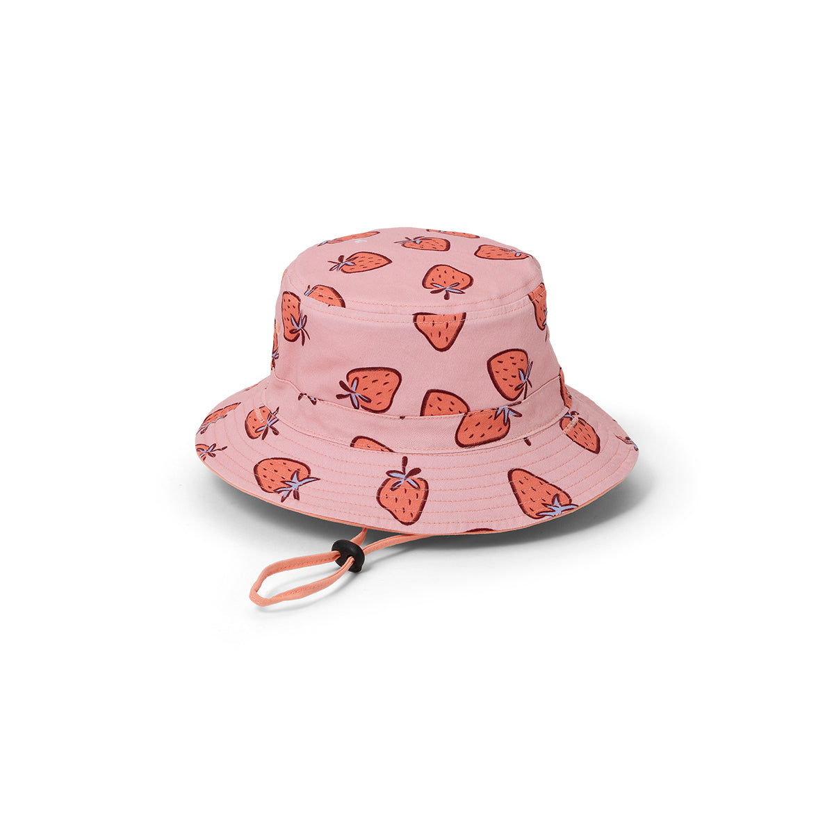 Strawberry Splash Reversible Bucket Hat
