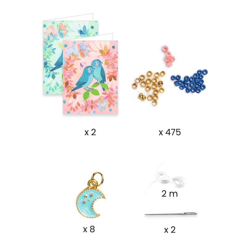 You & Me Multi Wrap Sky Beads Set