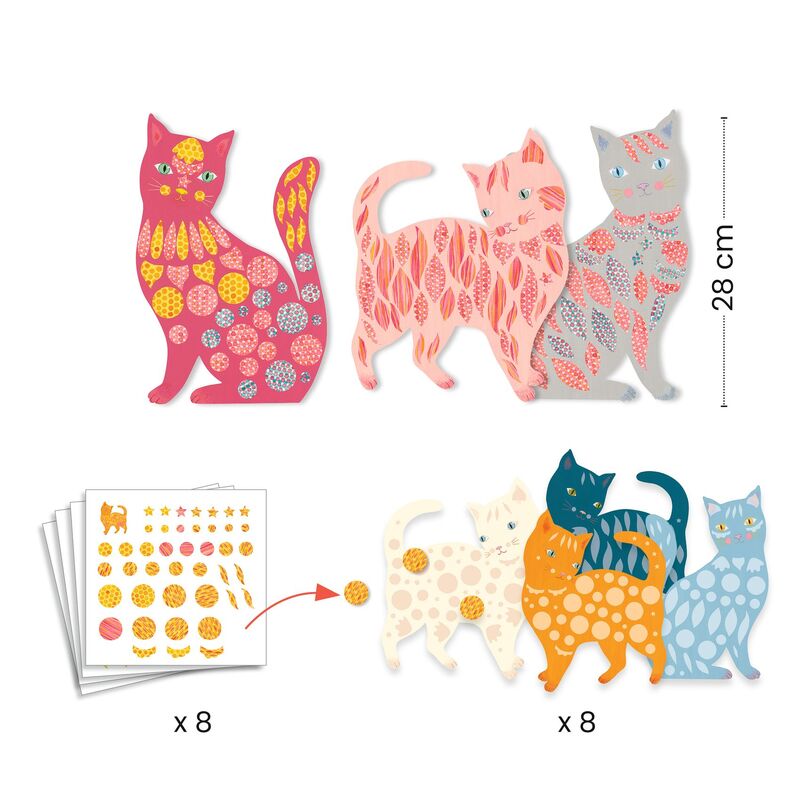 Elodie's Cute Cats Create with Paper Craft