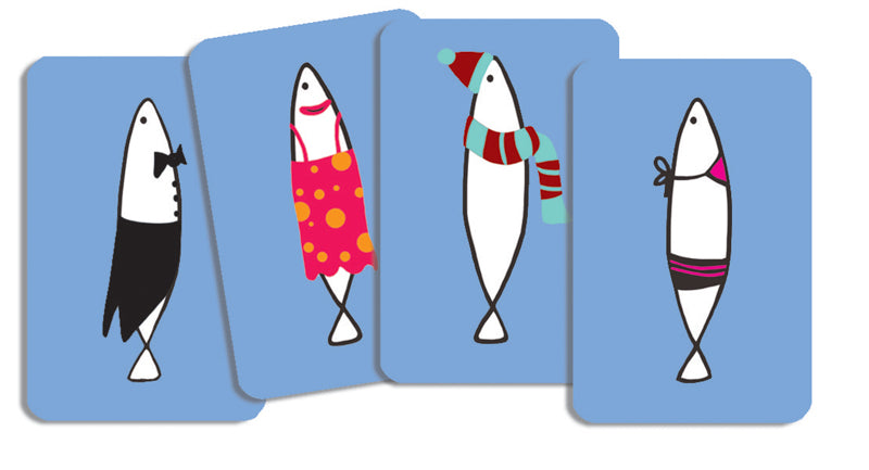 Sardines Memory Card Game