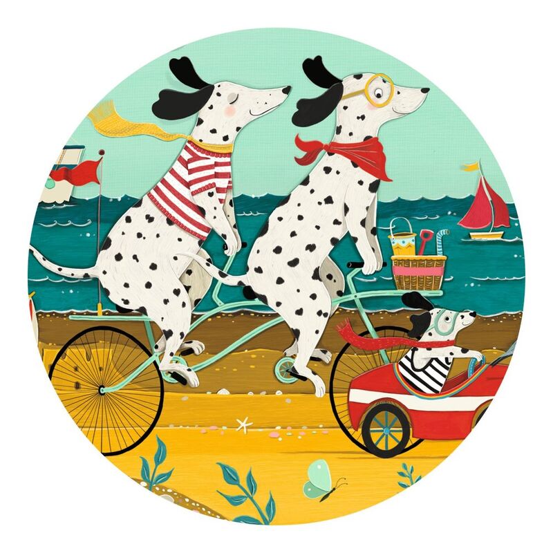 Ollie the Dalmatian 24pc Silhouette Puzzle