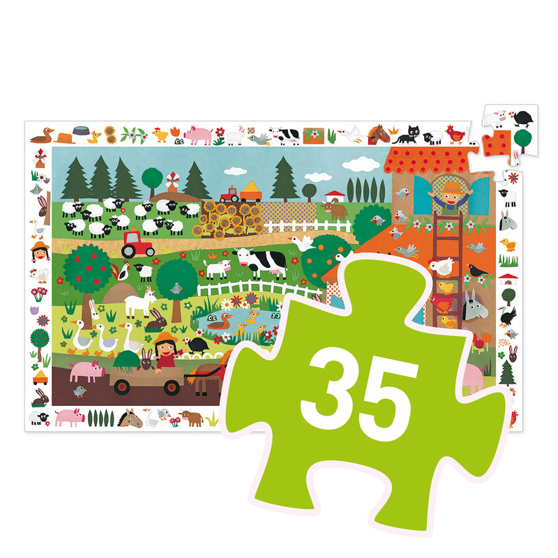 The Farm 35pc Observation Puzzle