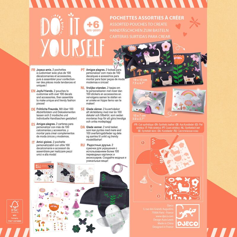 Do It Yourself / Joyful Friends Pouch