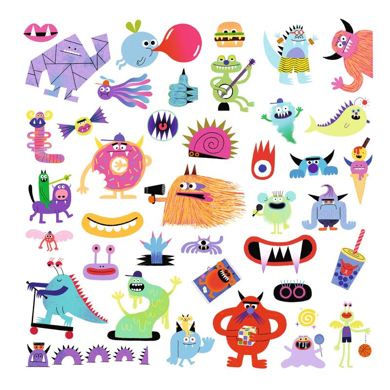 Monster Stickers