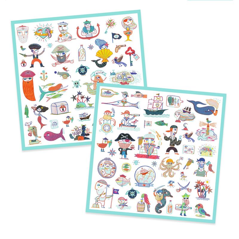 Pirate Attack! Stickers