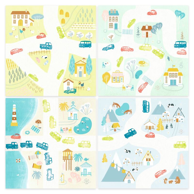 Traffic Stamps Set