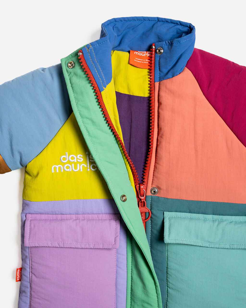 Colour Block Windbreaker