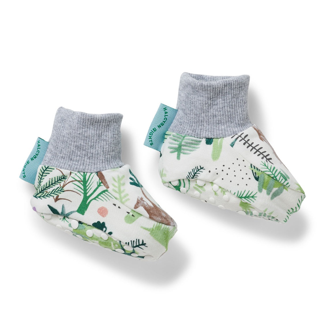 Fern Gully Baby Booties