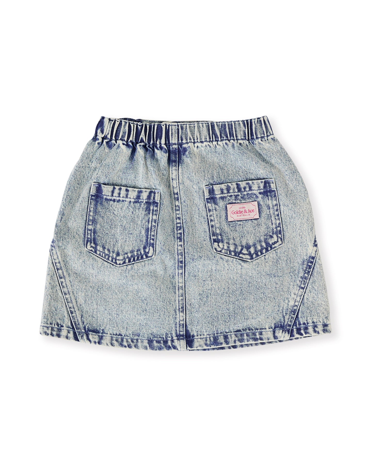 Esta A-Line Denim Skirt