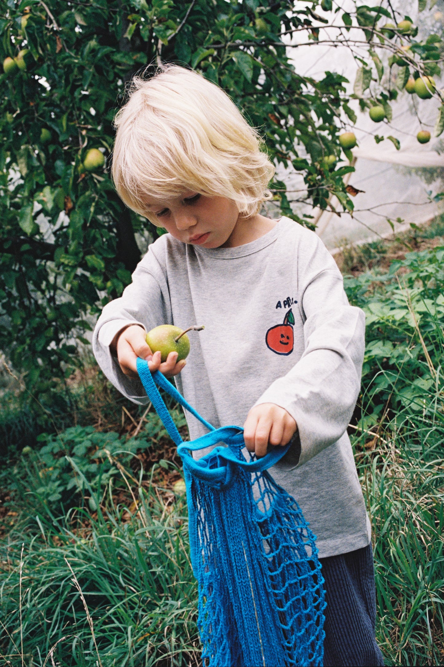 Organic Fruit Salad Long Sleeve Tee