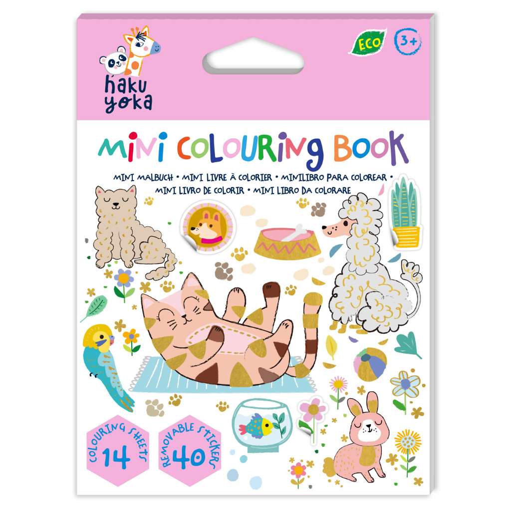 Mini Colouring Book / Pets