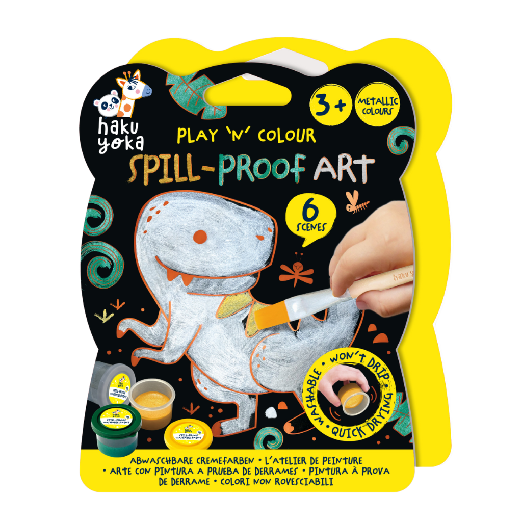 Play 'N' Colour / Dino Spill Proof Art