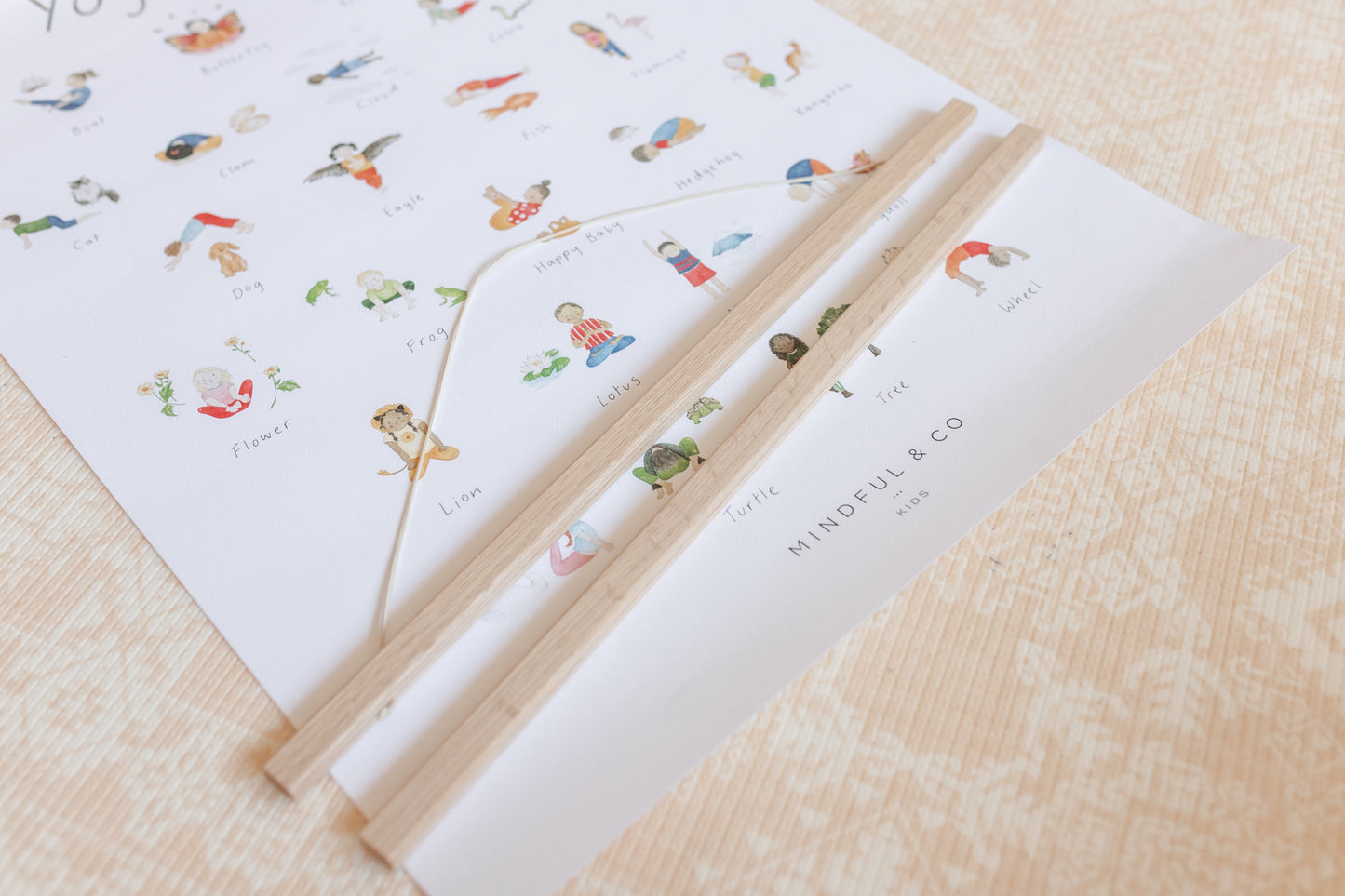 Wooden Poster Frame Hanger 60cm