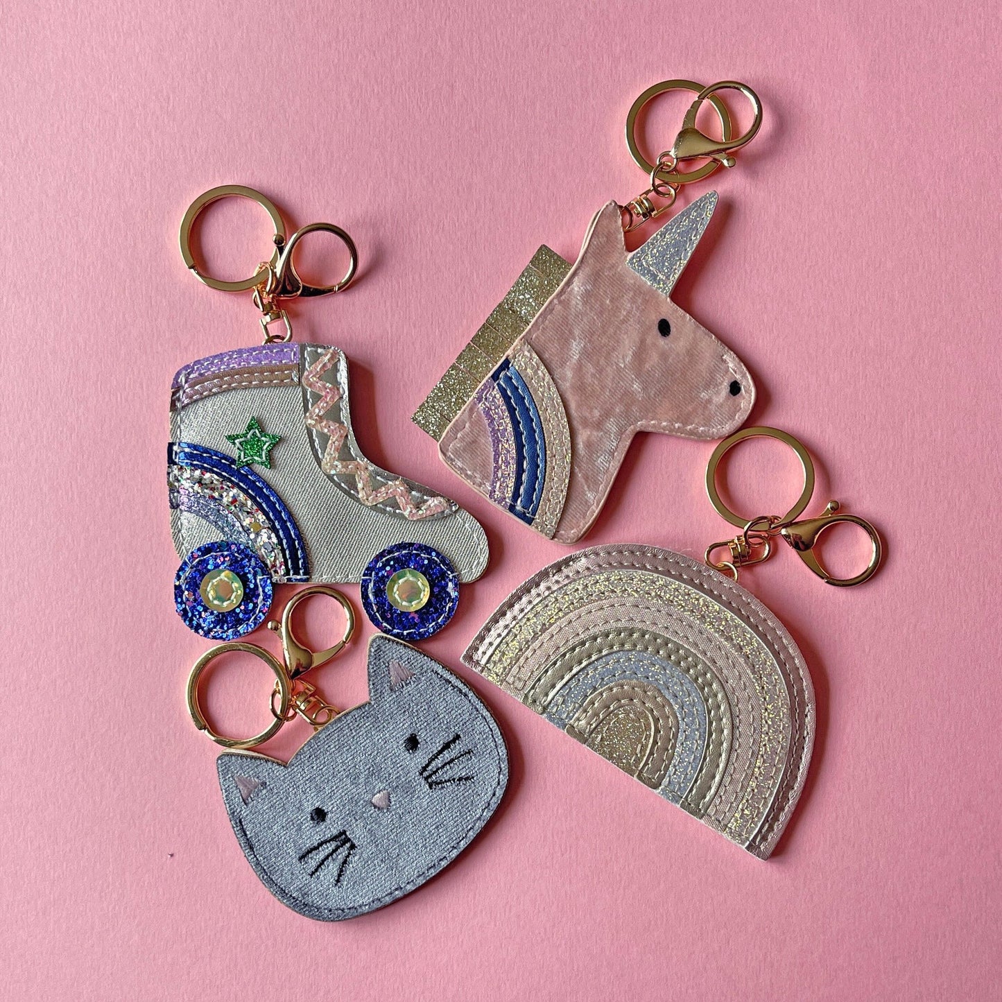 Unicorn Keyring