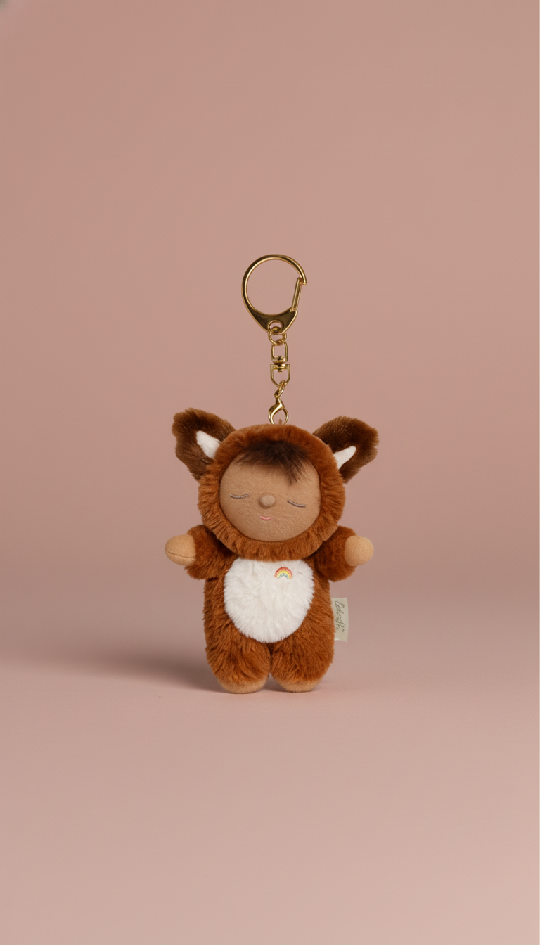 Cozy Bag Charm / Fox Finnley