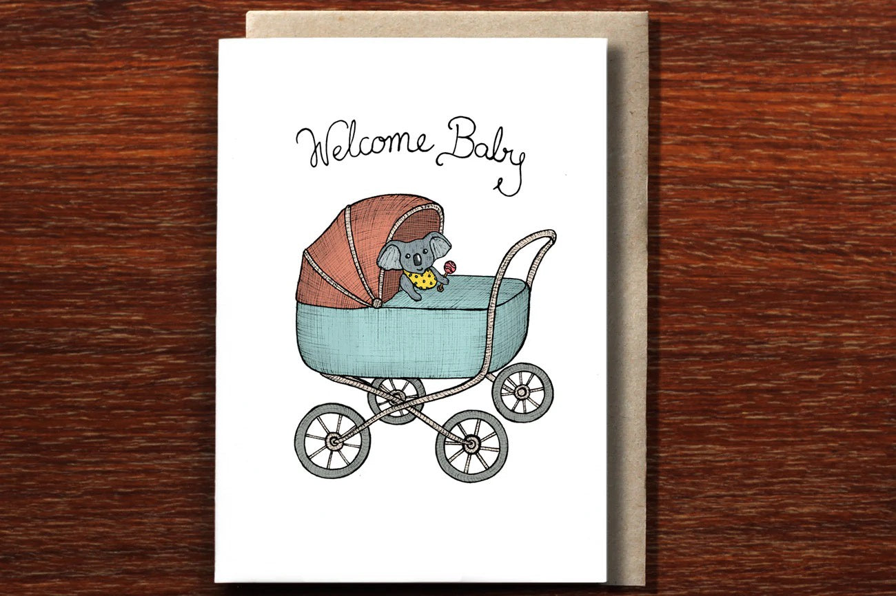 Greeting Card / Koala Baby