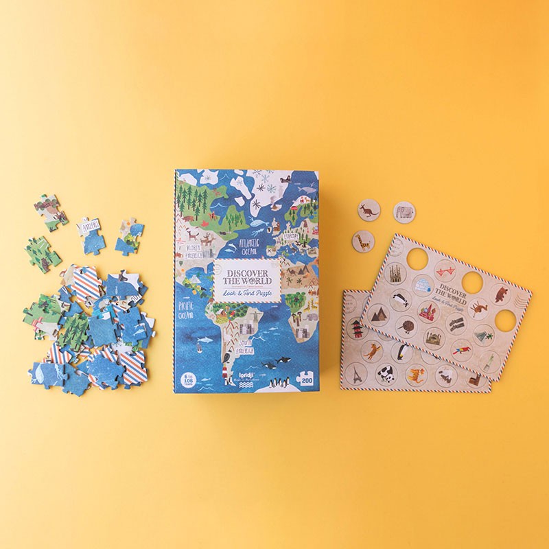 Discover the World 200 Piece Puzzle