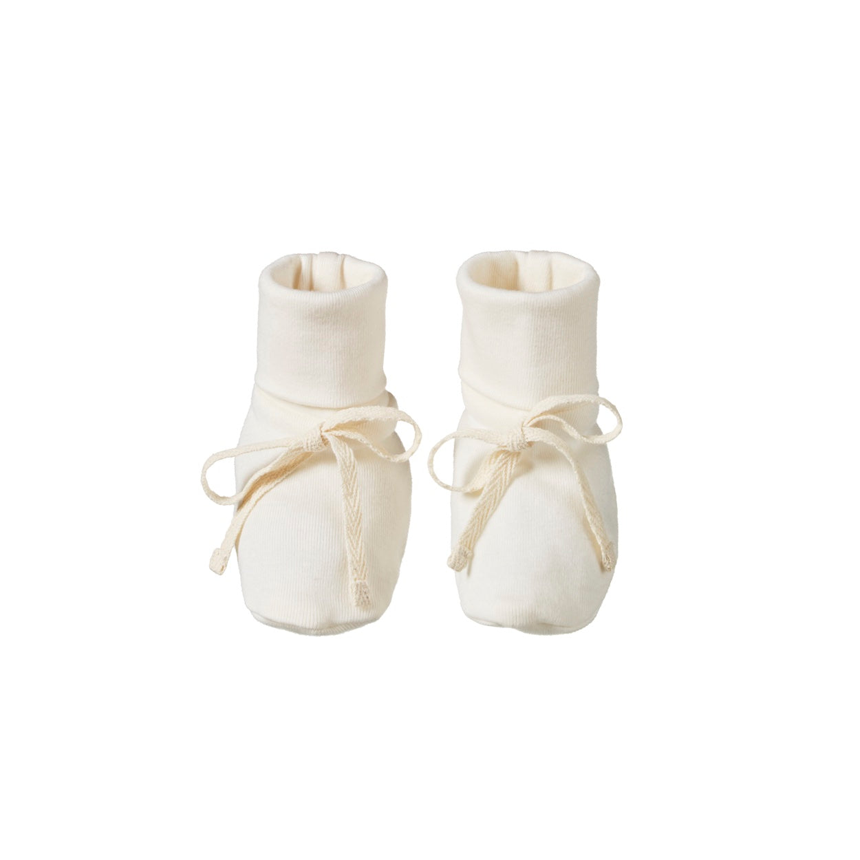Cotton Booties / Natural