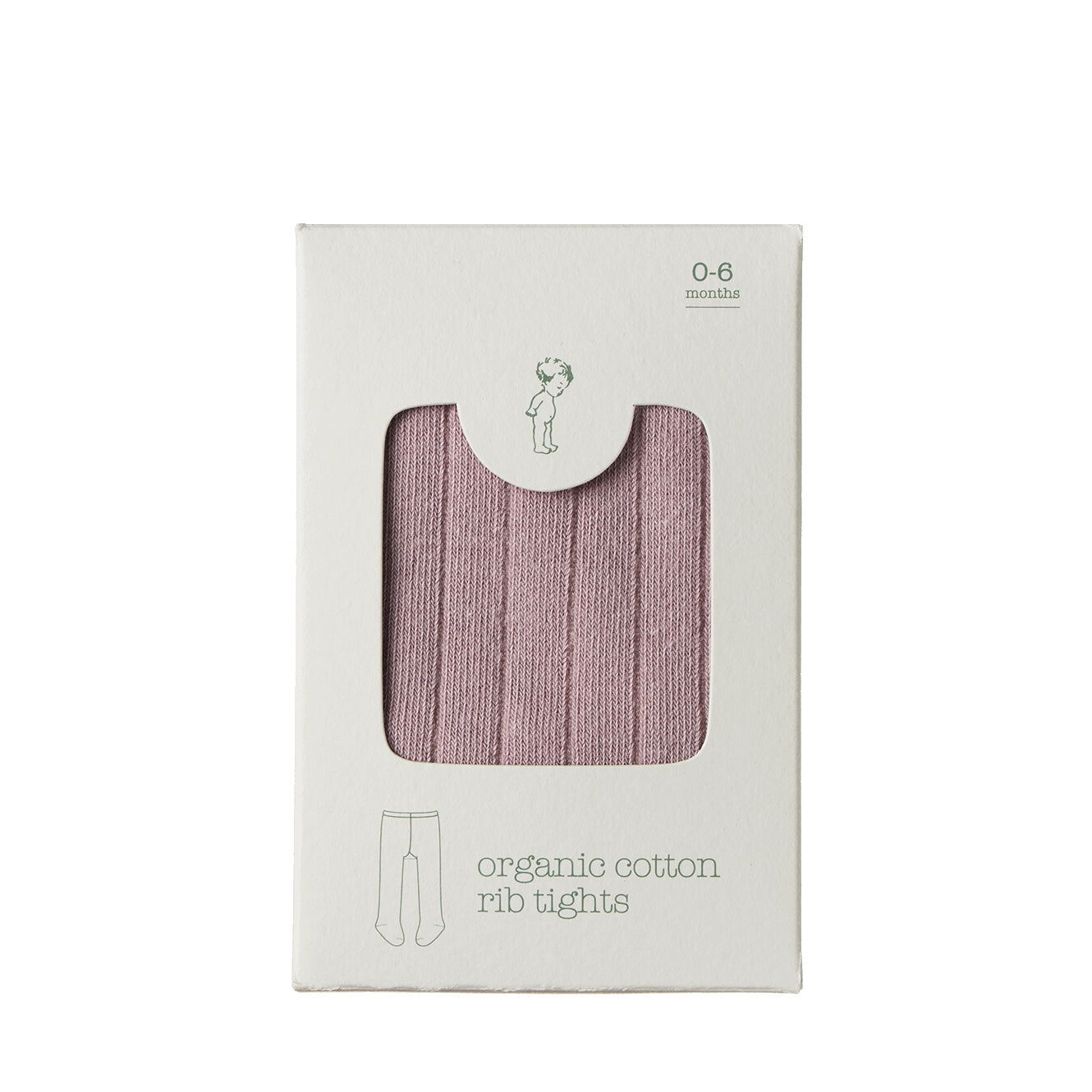 Organic Cotton Tights / Lilac