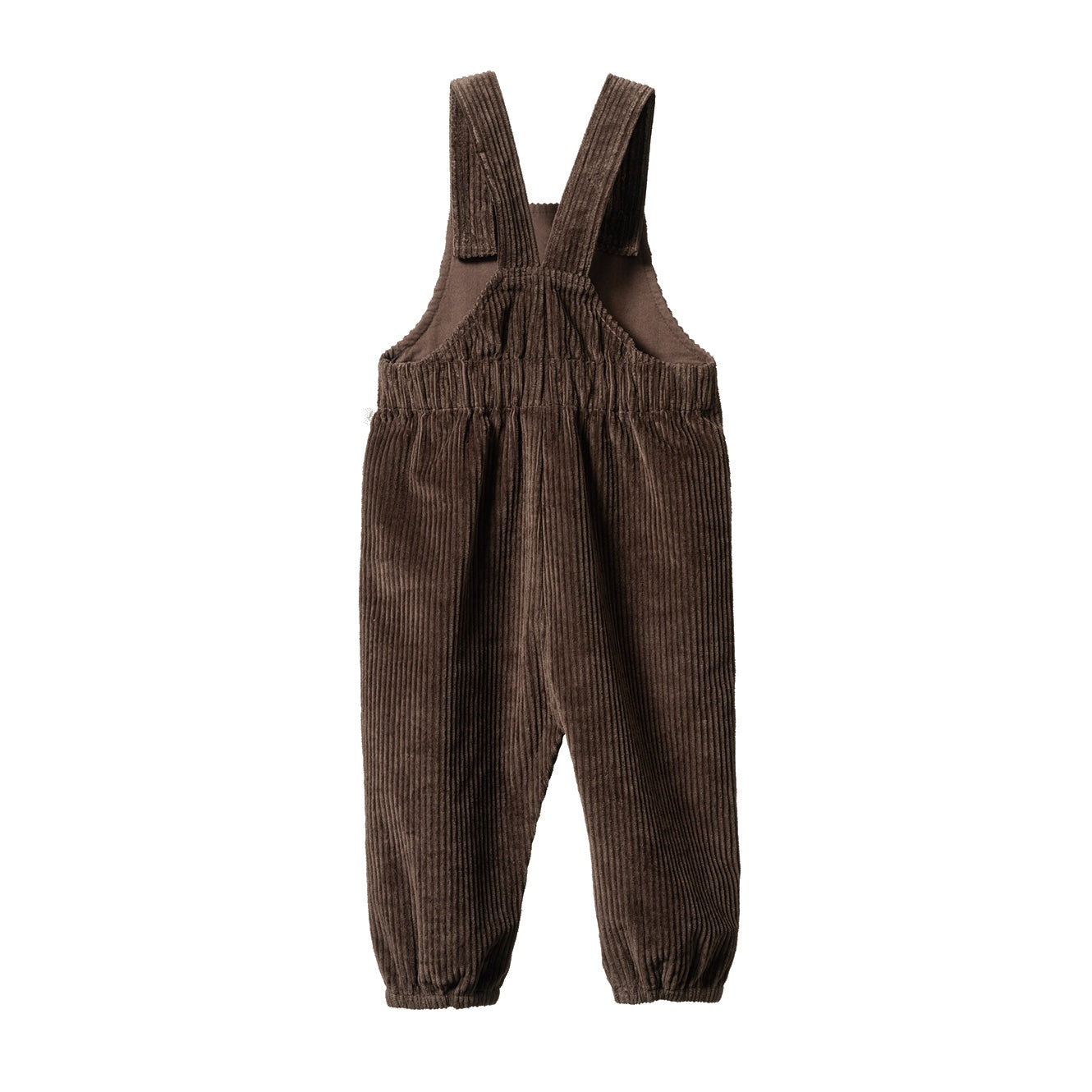 Teddy Cord Overalls / Pinecone