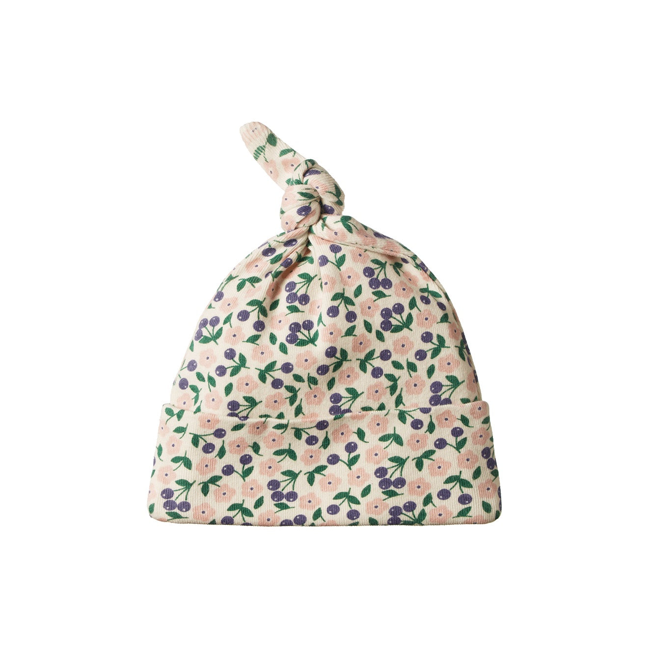 Cotton Knotted Beanie / Briarwood