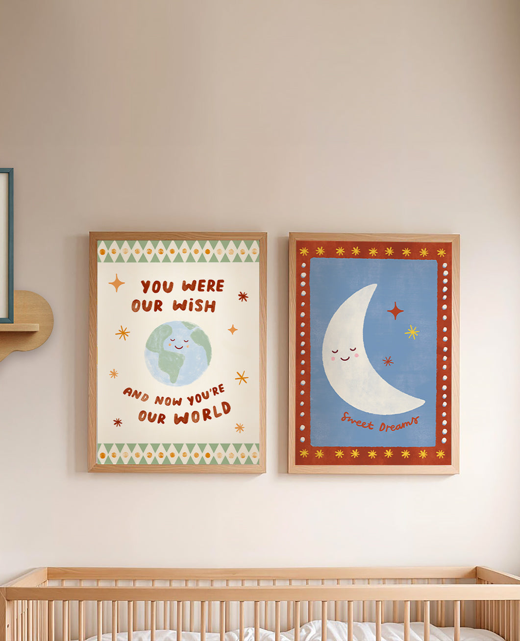 Sweet Dreams Moon Print