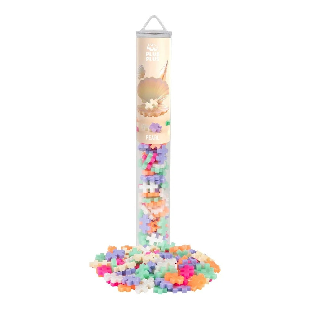 Plus-Plus 100 pcs Tube / Pearl Mix