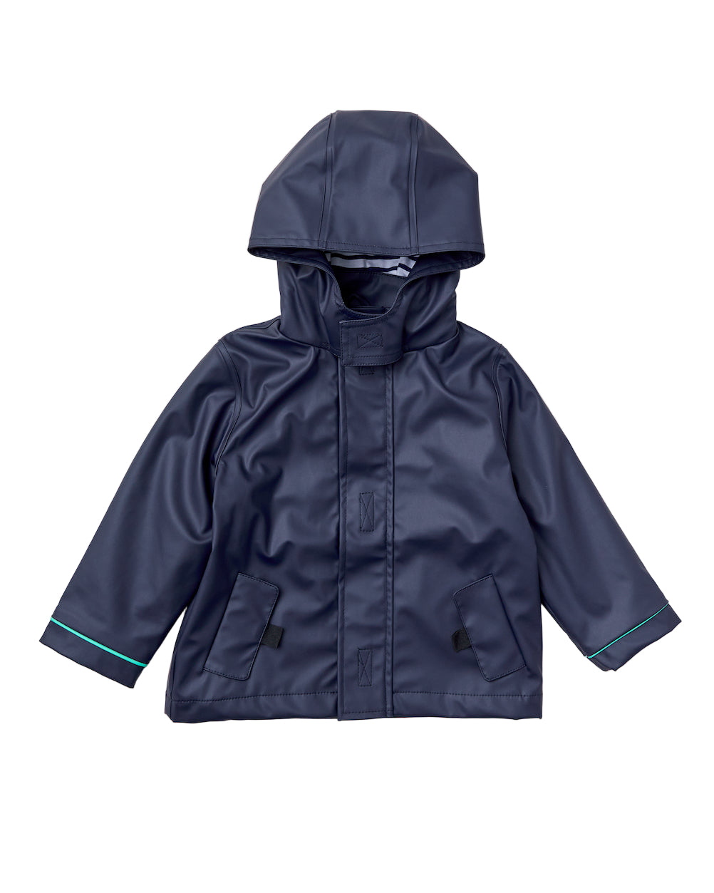 Stripy Sailor Raincoat / Midnight