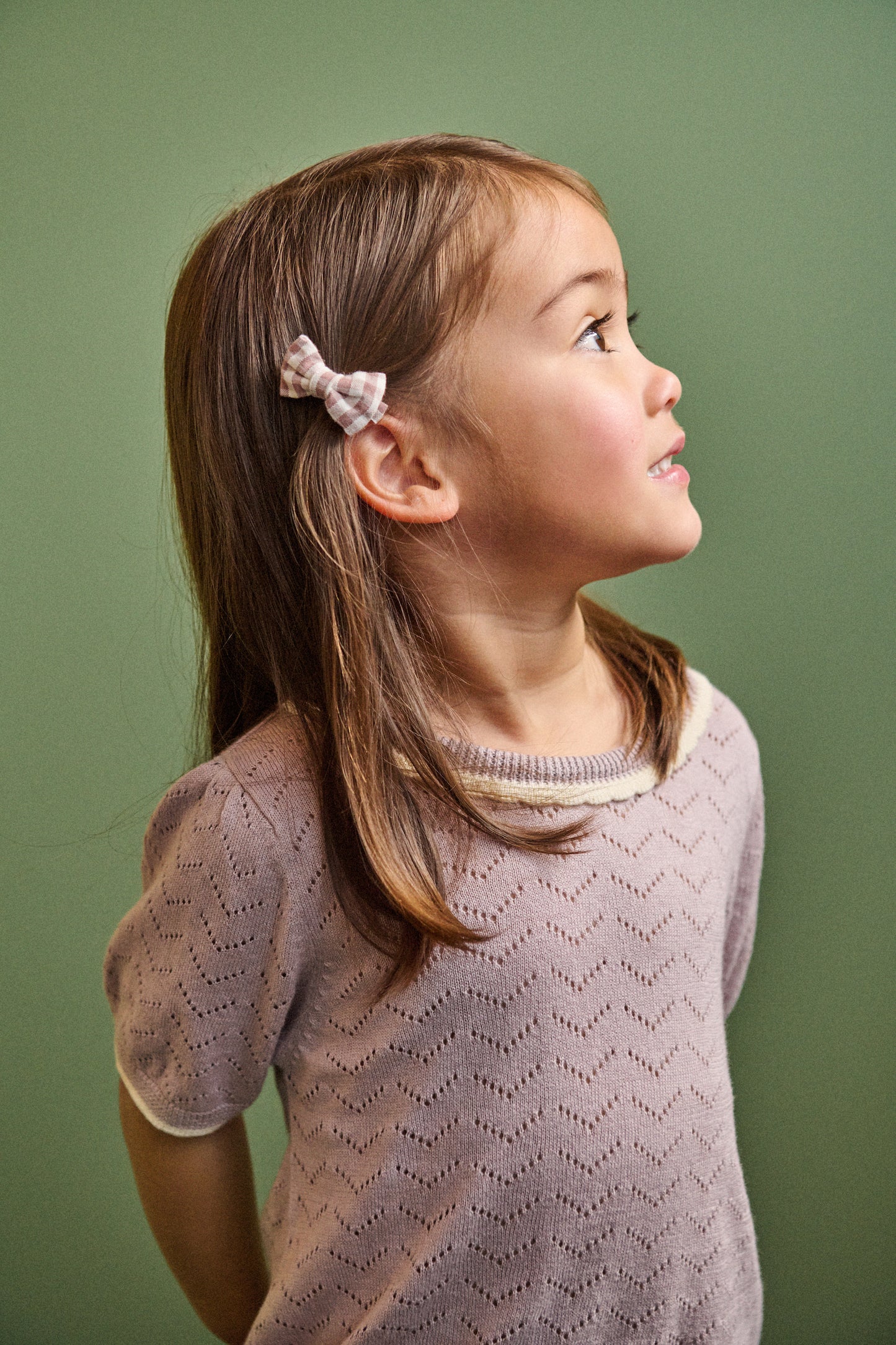 Maeve Tee / Lilac Pointelle