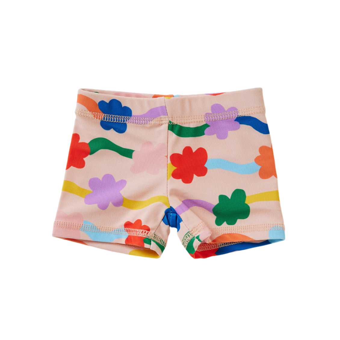 Flower Flow Swim Shorties