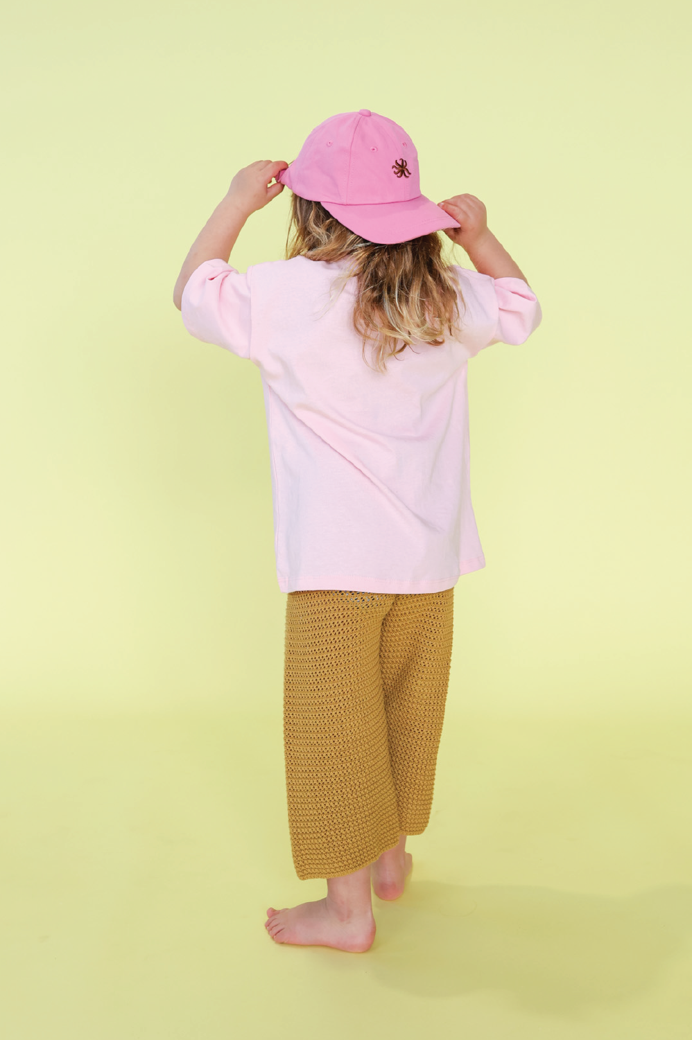 Organic Sunny Tee / Pinky