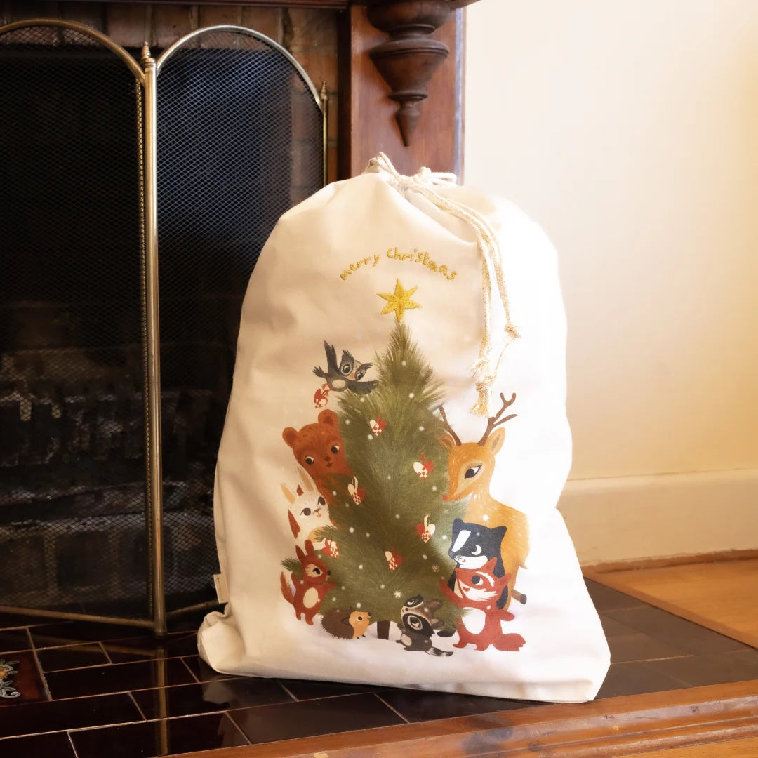 Woodland Christmas Sack