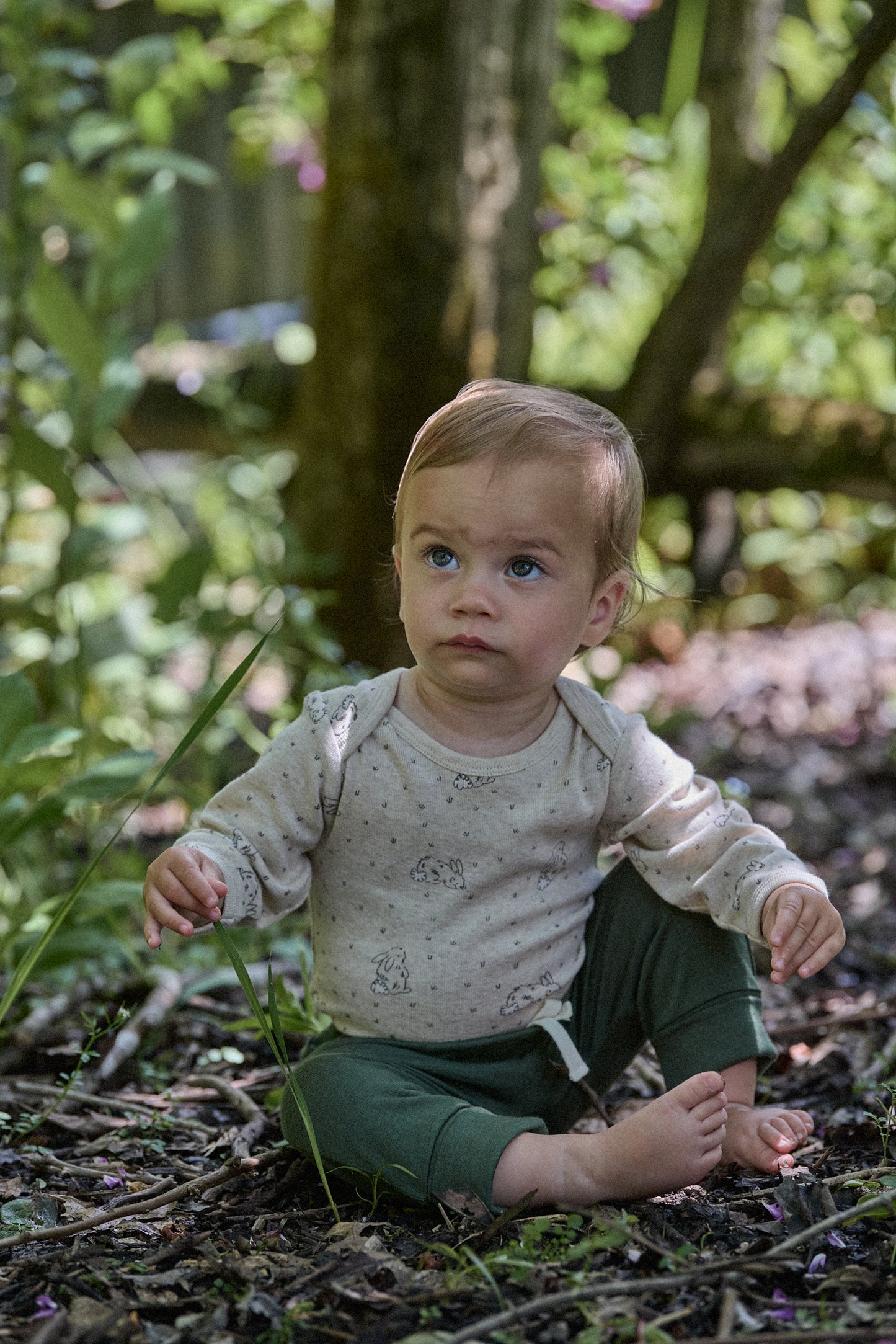 Cotton Long Sleeve Bodysuit / Bramble Burrow