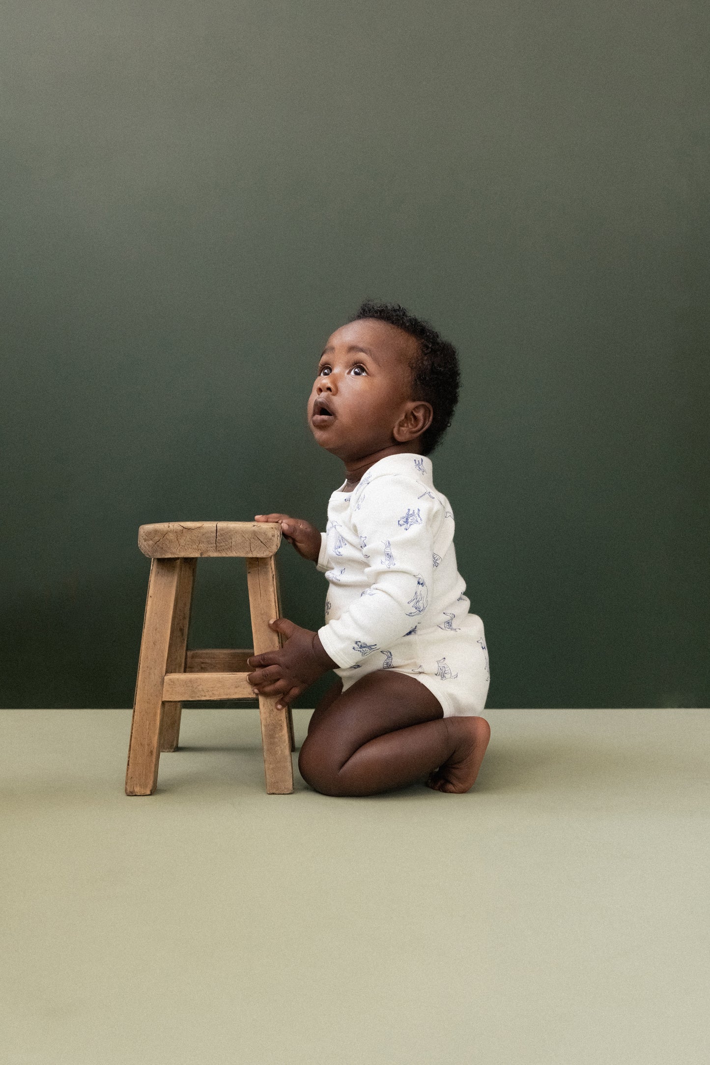 Cotton Long Sleeve Bodysuit / Best Friend