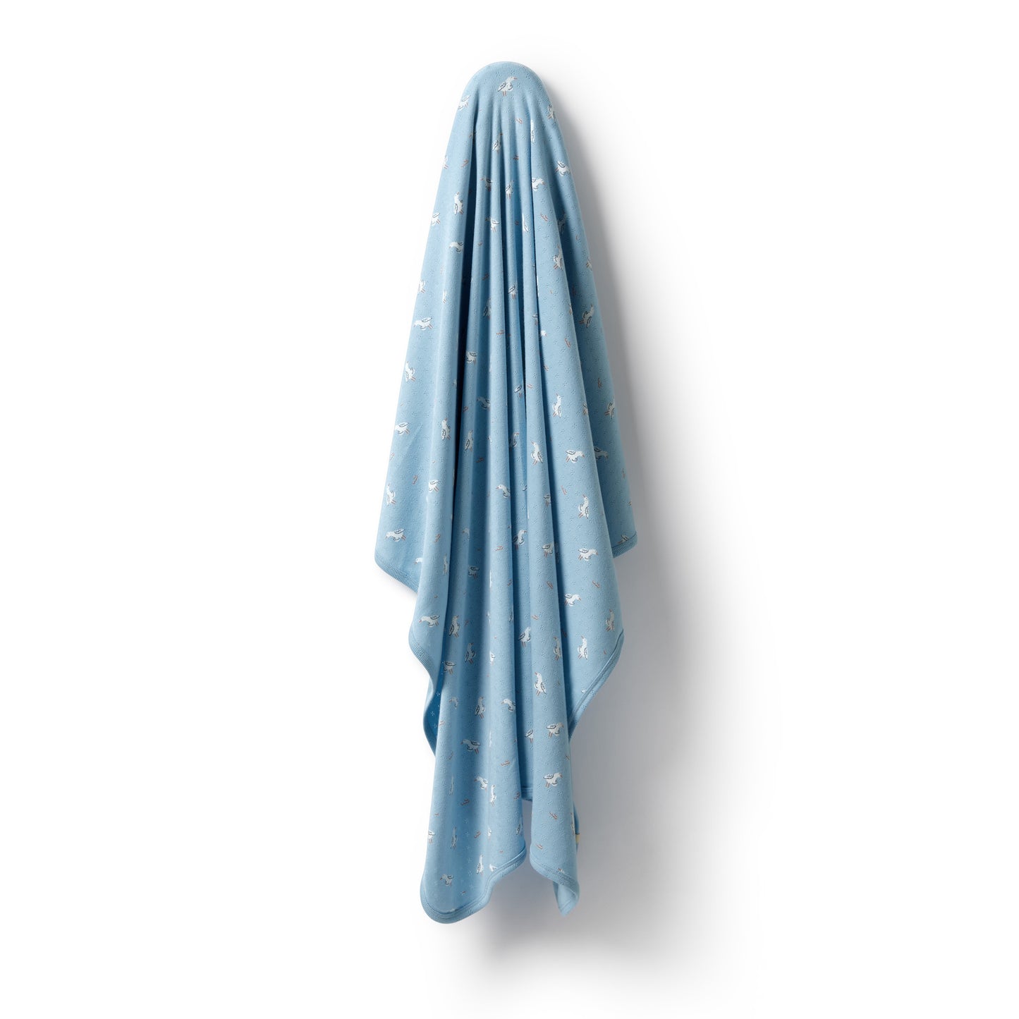 Sunny Seagulls Pointelle Bunny Rug