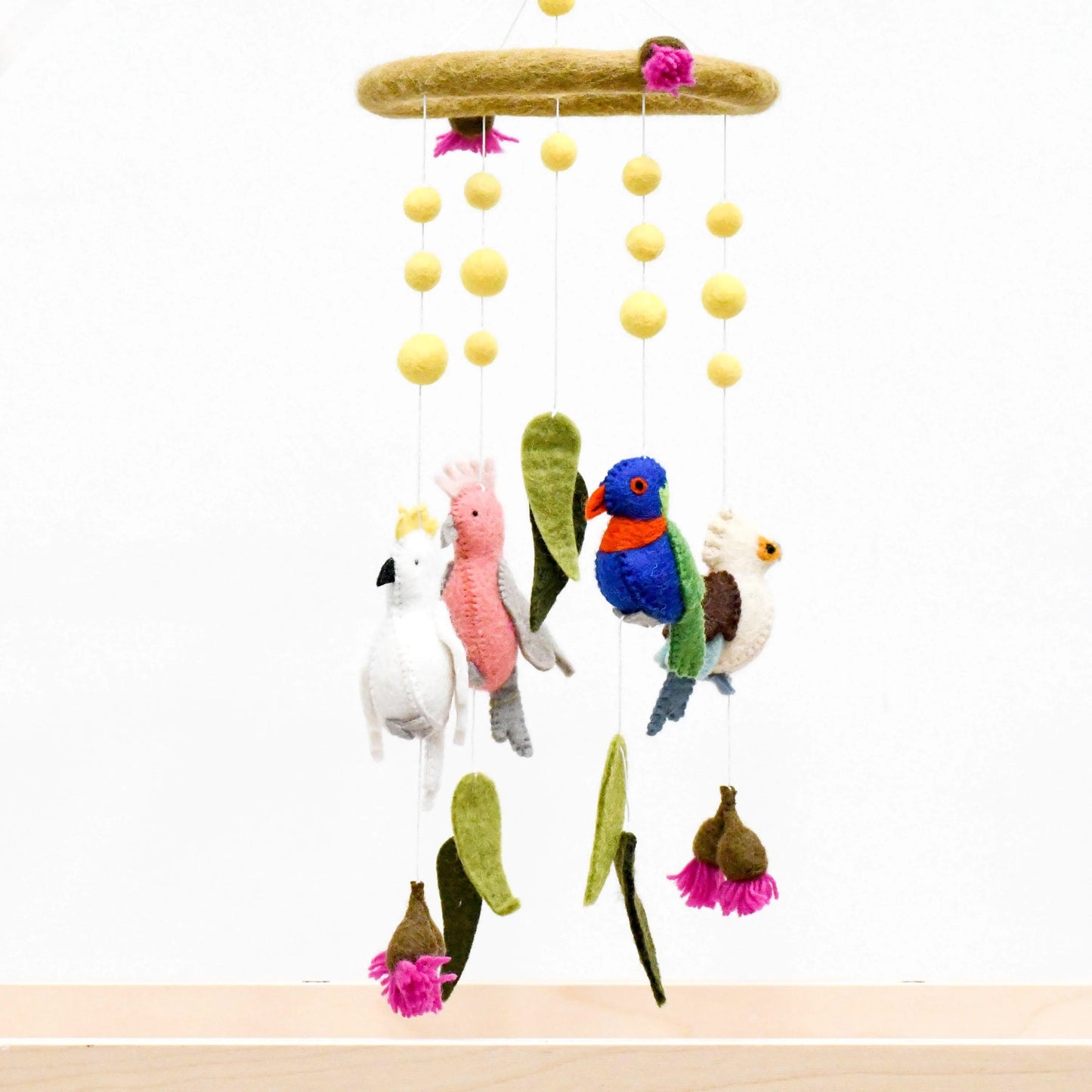 Baby Cot Mobile / Australian Birds