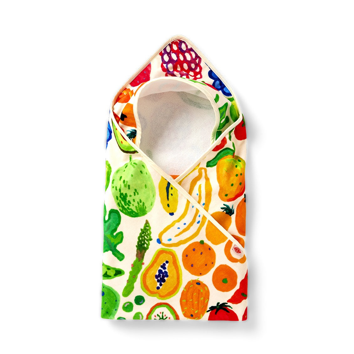 Eat The Rainbow Baby Hooded Towel