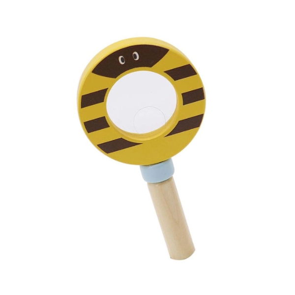 Wooden Magnifying Glass / Bee