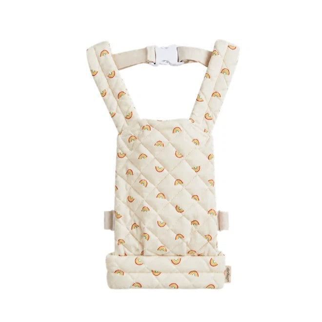 Dinkum Dolls Quilted Carrier / Rainbow