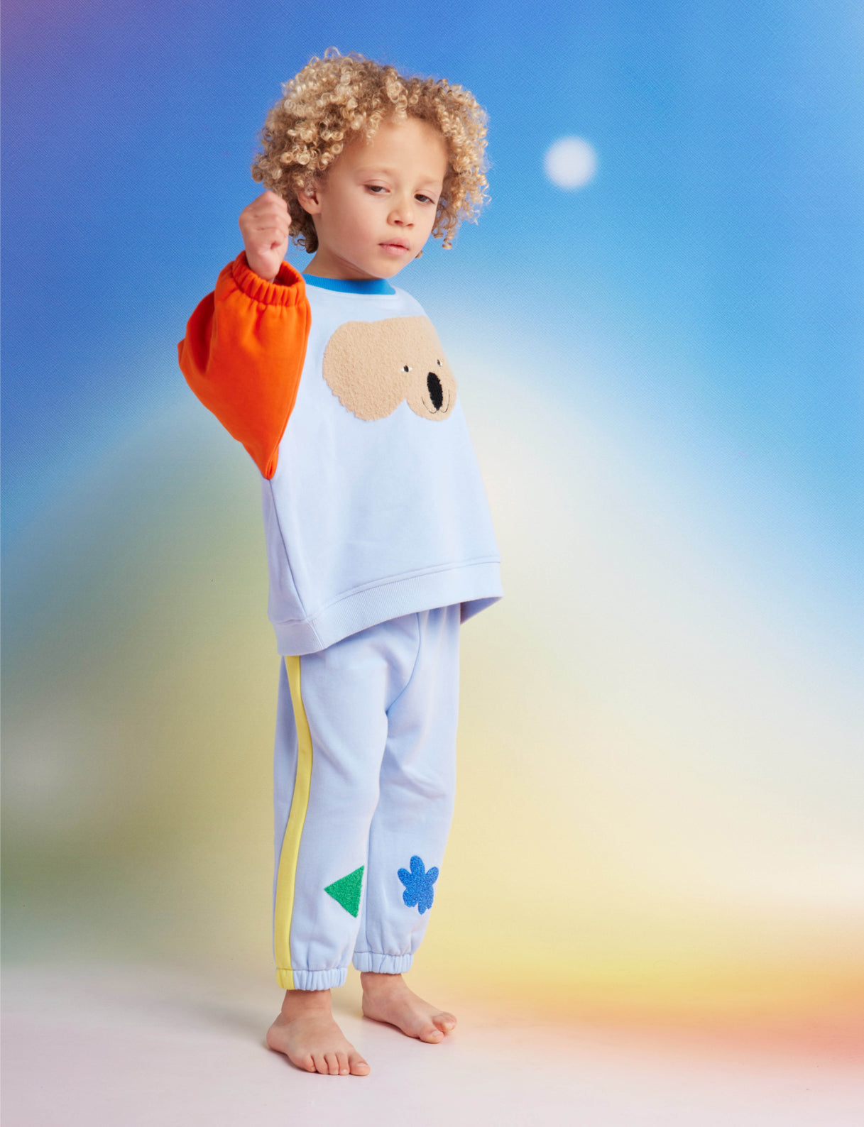 Little Billabong Light Blue Track Pant