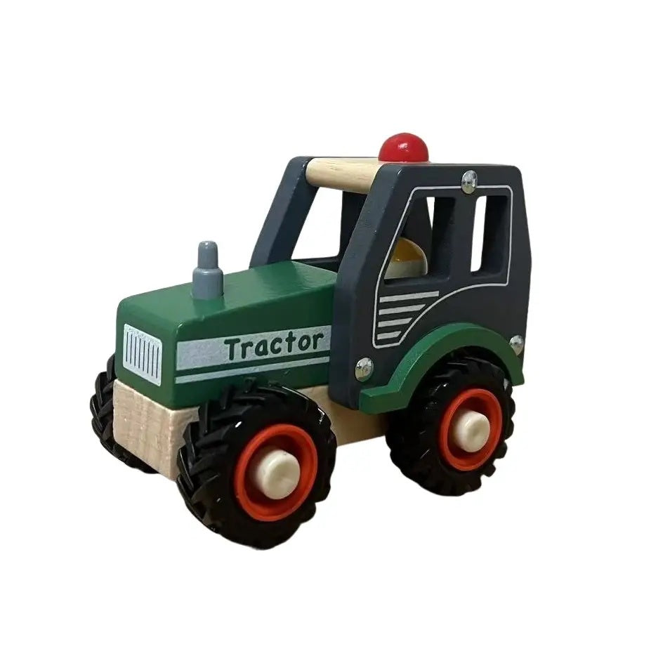 Wooden Tractor / Green