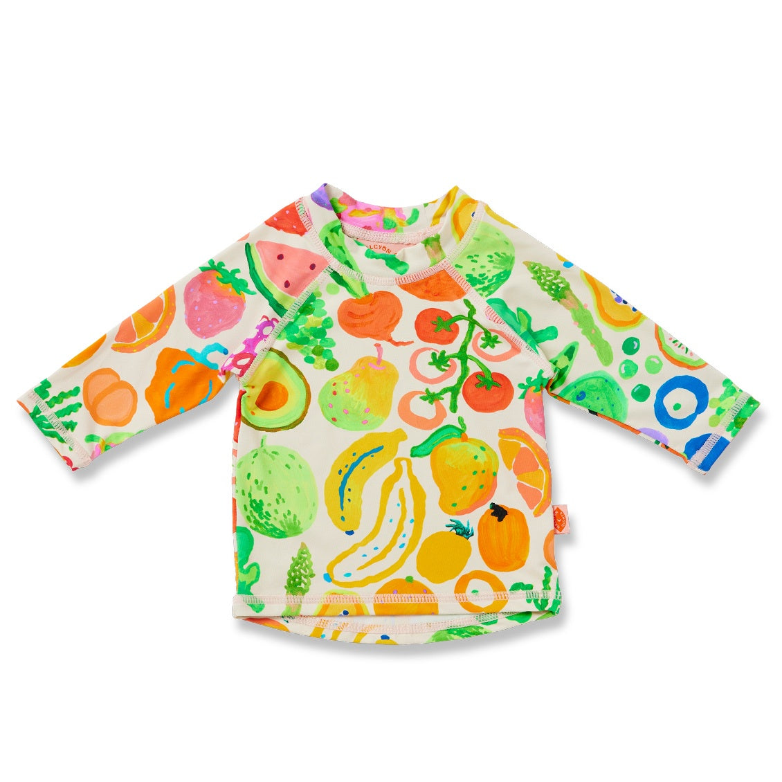 Eat The Rainbow Long Sleeve Rash Vest