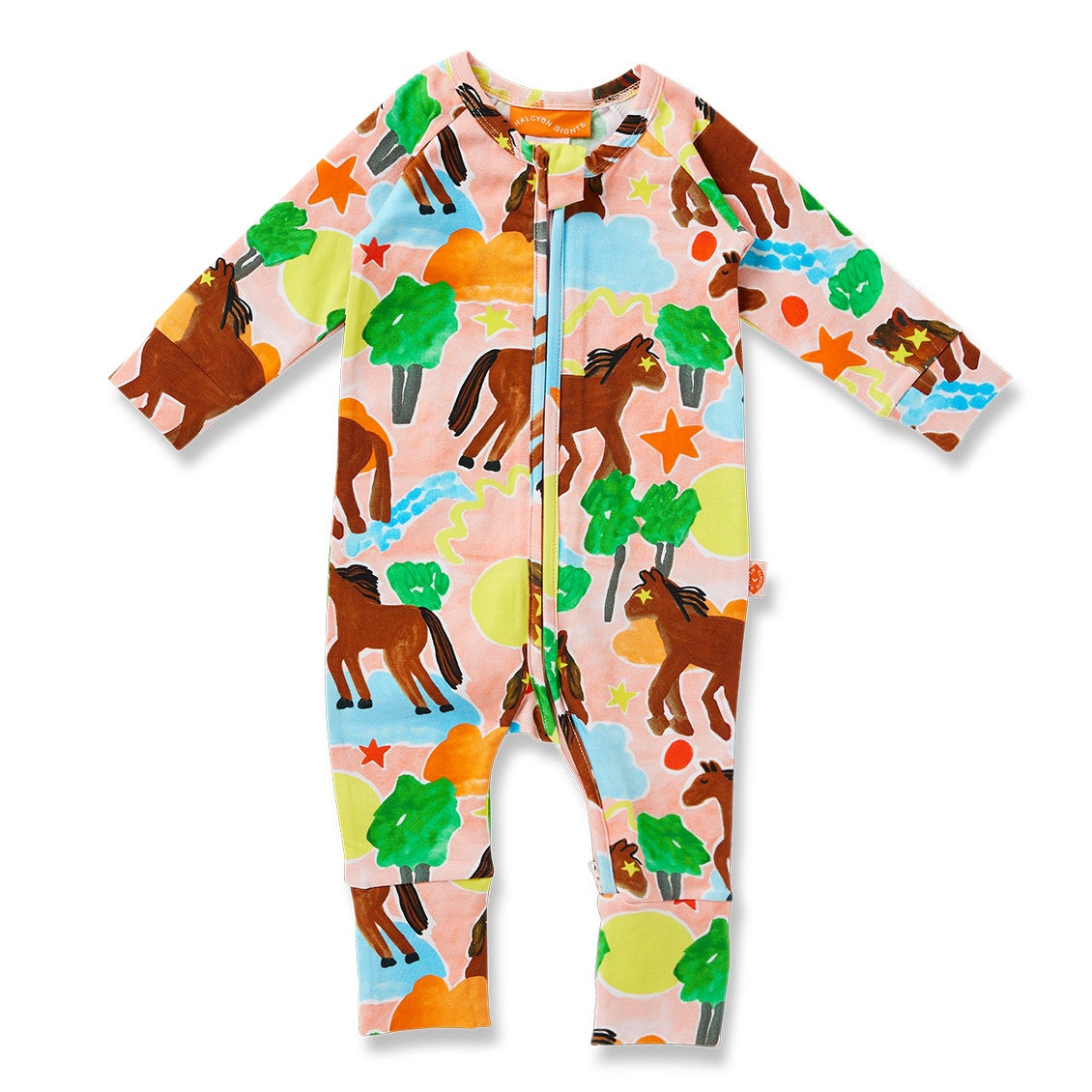 Giddy Up Long Sleeve Zipsuit