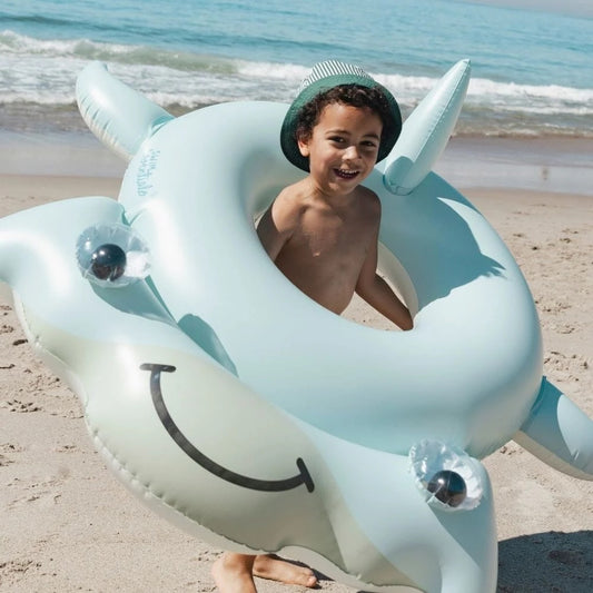 Inflatable Swim Ring 95cm / Hunter The Hammerhead